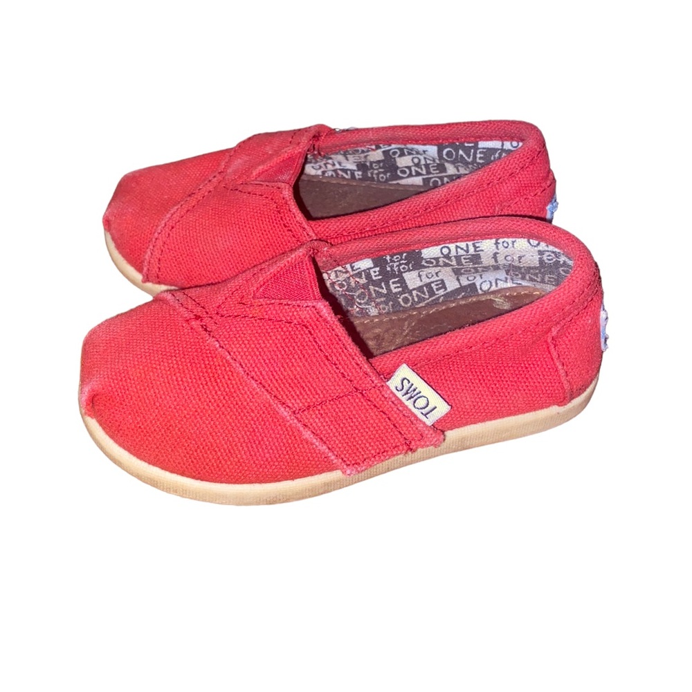 Toms child’s loafers. Toddler 5.5.  Unisex. Excellent condition.